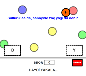 Maddenin yaps ve zellikleri ile ilgili doru yanl etkinlii