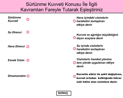 Srtnme Kuvveti Kavram Eletirme Etkinlii