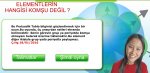 Elementlerin hangisi komu deil ? 