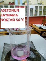 ASETONUN KAYNAMA NOKTASI