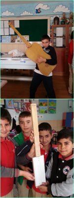 Mzik aleti yapyoruz