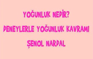 Etkinlikler ile Younluk Kavram