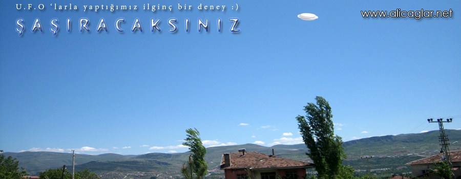 UFO deneyimiz